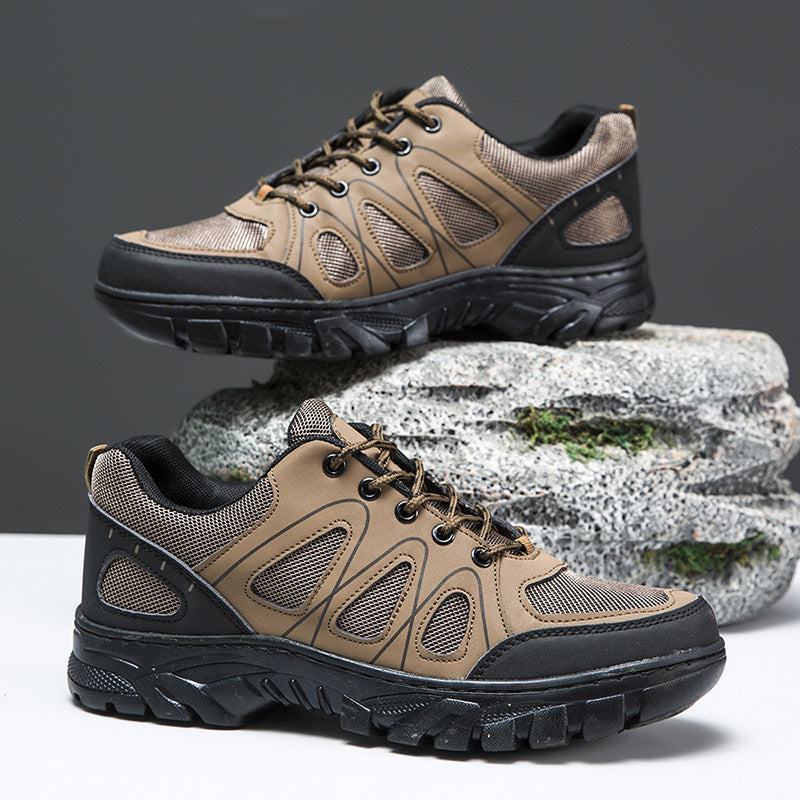 Herrer Multifunktionelle Udendørs-Sneakers med stødabsorberende Såle og åndbart Mesh Stilla