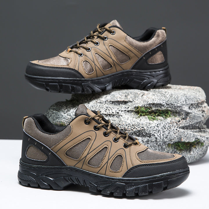 Herrer Multifunktionelle Udendørs-Sneakers med stødabsorberende Såle og åndbart Mesh Stilla