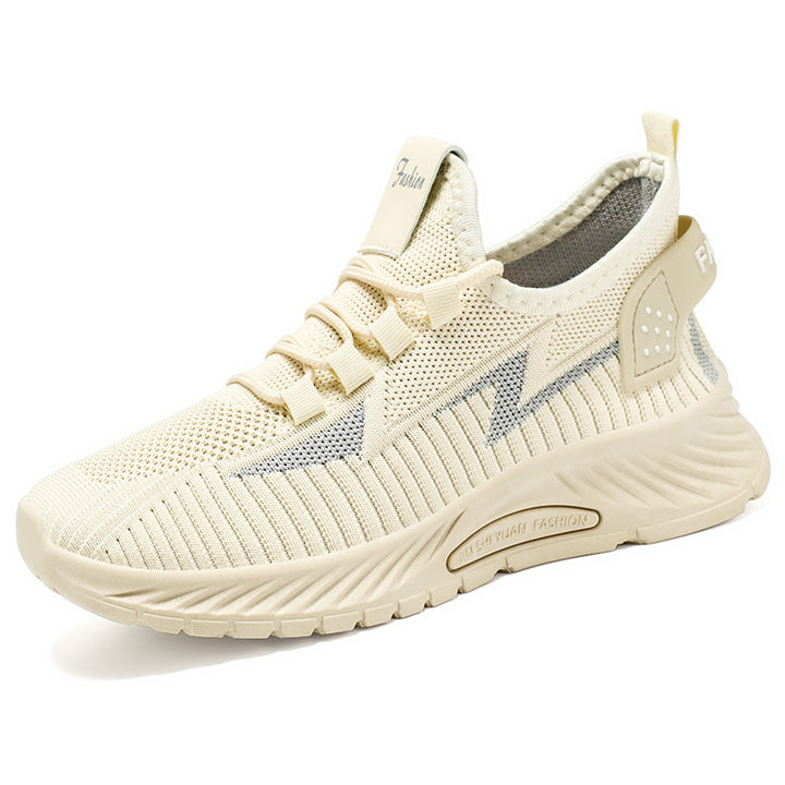 Dame Modische Fritids sneakers med åndbart mesh-overdel og komfortabelt dæmpningssystem Stilla
