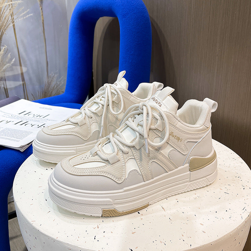Dame mode Chunky Sneakers med åndbare indsatser og dämpende sål Stilla