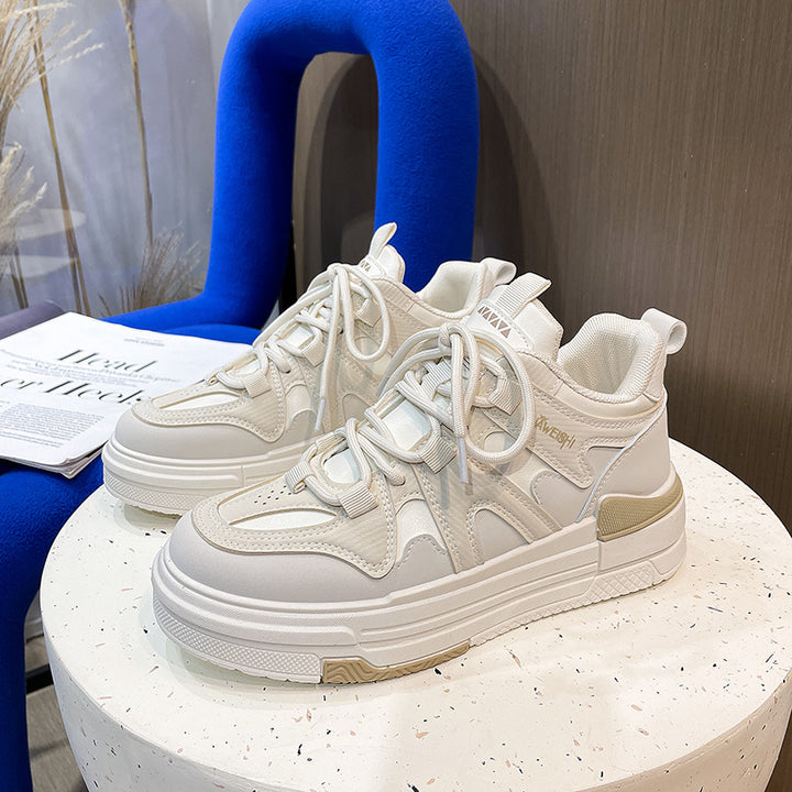 Dame mode Chunky Sneakers med åndbare indsatser og dämpende sål Stilla