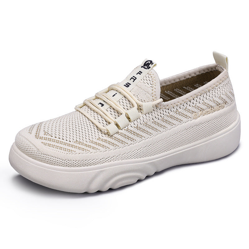 Dame Åndbare Slip-On Sport Sneakers med Fleksibel Pasform Stilla