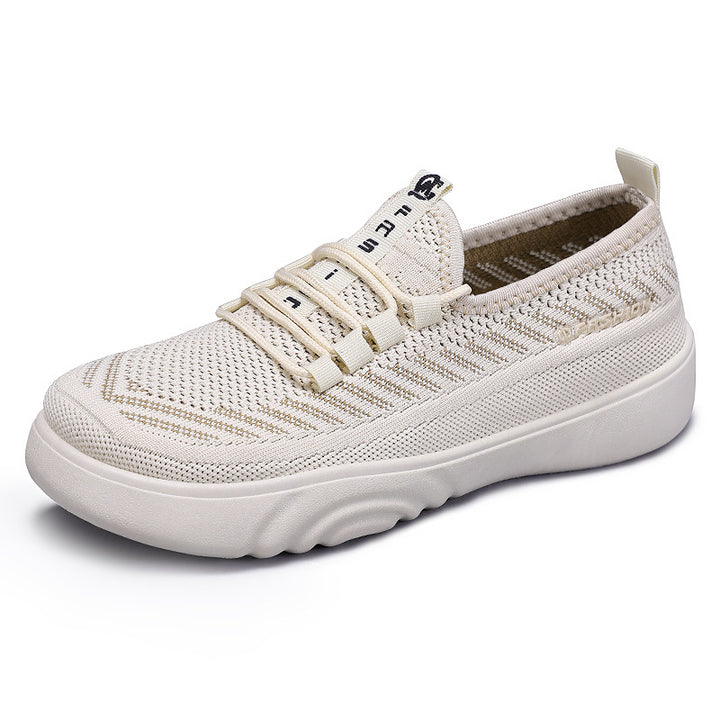 Dame Åndbare Slip-On Sport Sneakers med Fleksibel Pasform Stilla