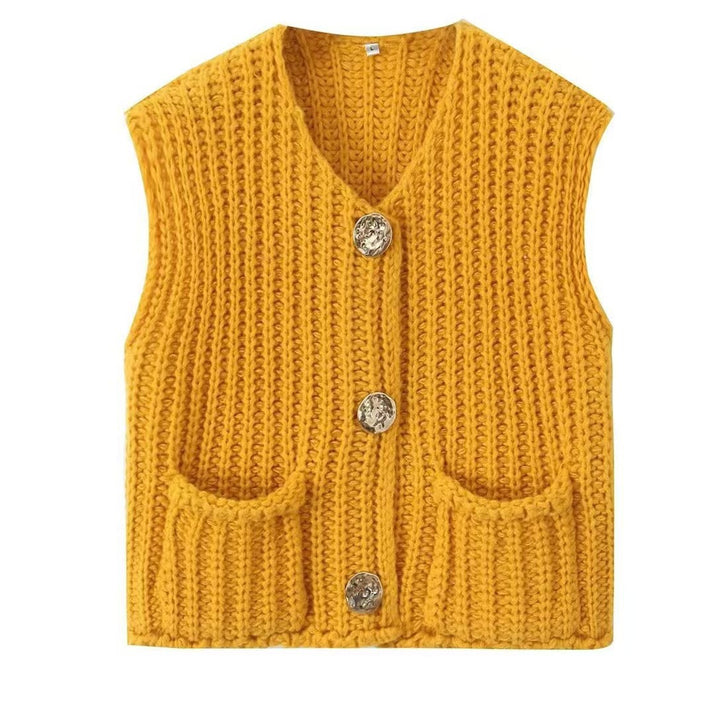 Dame strikveste fra Stilla