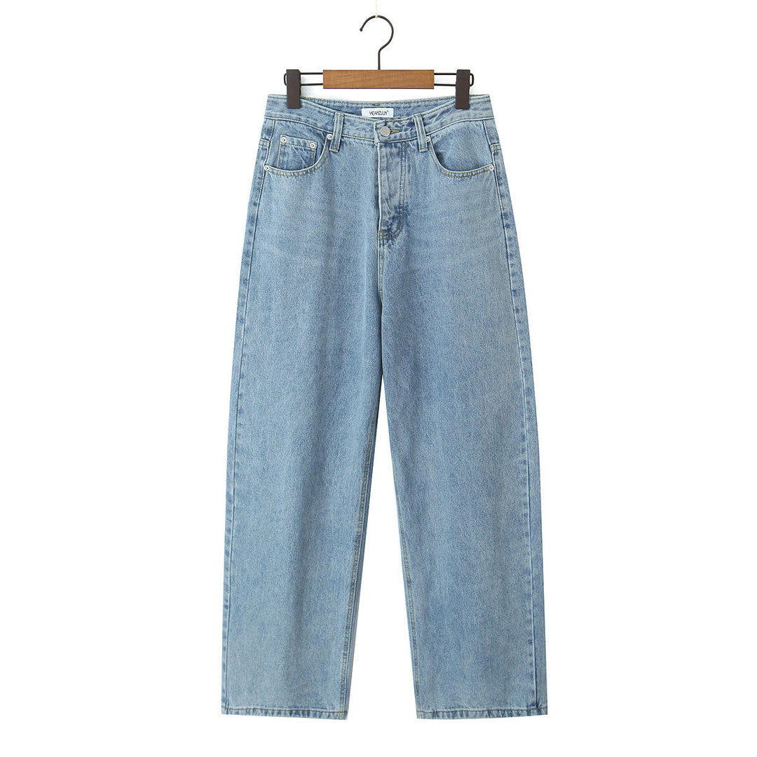 Damer brede jeans med høj talje Stilla