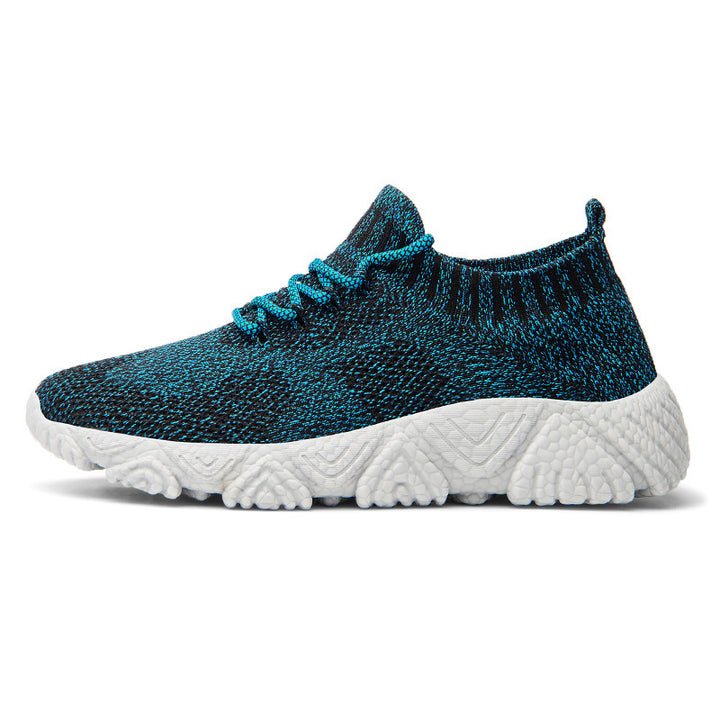 Unisex nan urban strikket slip-on sneakers med sokkeagtig skaft og markant profilsål Skovae