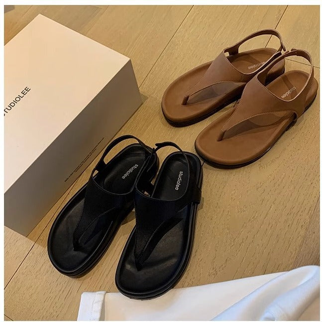 Dame Sling-sandaler med skridsikker sål og behagelig fodseng Stilla