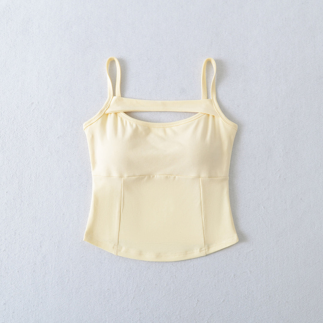 Dame Sporty Bustier med Racerback og elegante Cut-Out-detaljer Stilla