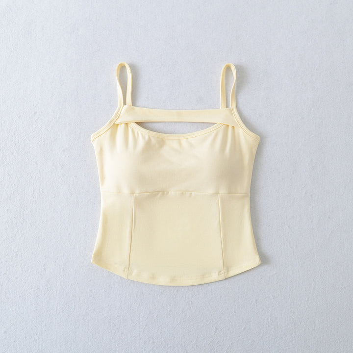 Dame Sporty Bustier med Racerback og elegante Cut-Out-detaljer Stilla