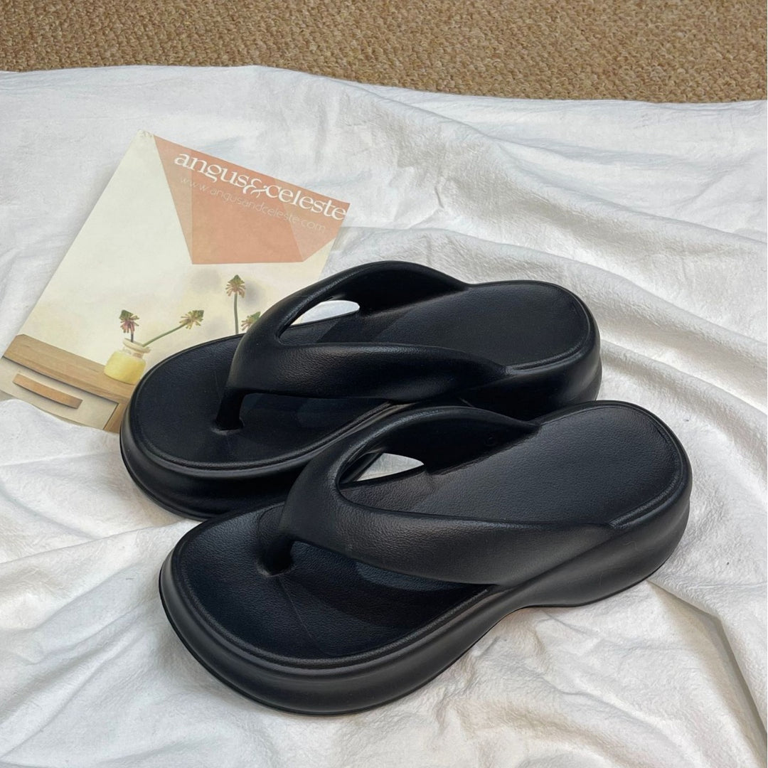Dame Komfortable Flip-Flops med ergonomisk sål og skridsikkert design Stilla