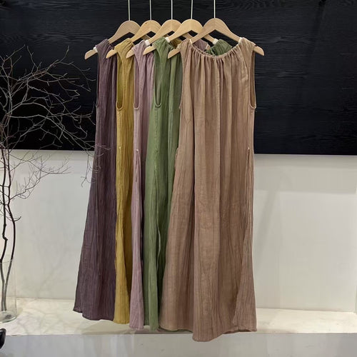 Damer Elegant Maxikjole med Sløjfe-Detalje Stilla
