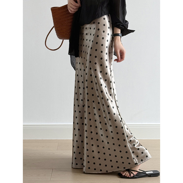 Dame Elegant skåret Polka-dot bukser Stilla