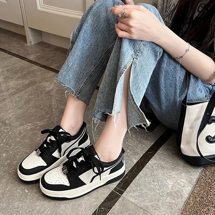 Dame Trendy Sneakers med kontrasterende Overdel Stilla