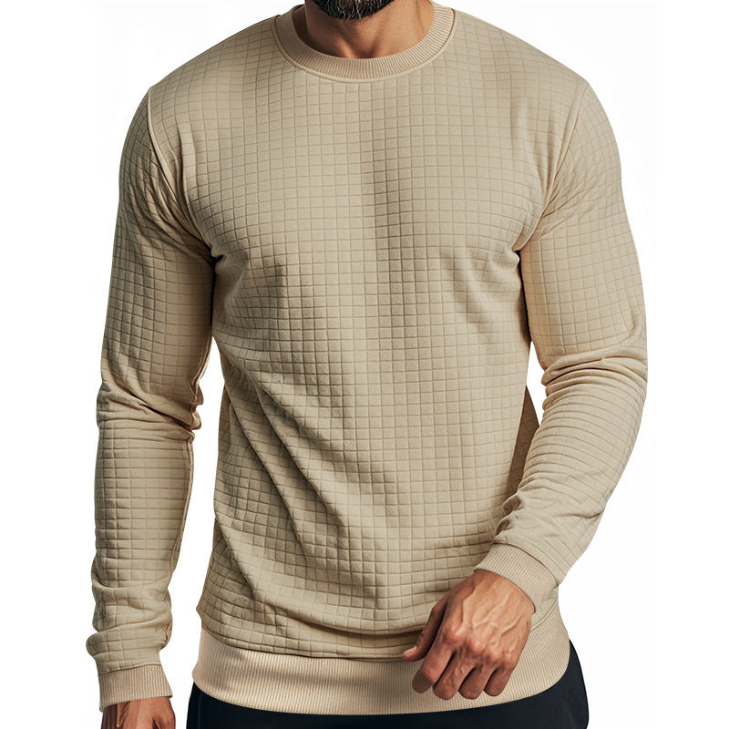 Herrer struktureret langærmet pullover Stilla