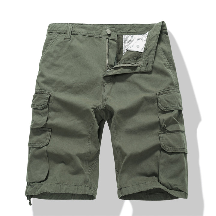 Herre cargo shorts med praktiske sidelommer og åndbart bomuldsblanding Stilla