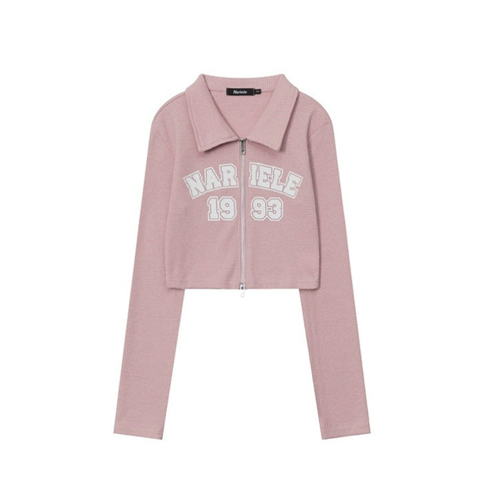 Dame casual sweatshirt med moderne frontprint Stilla
