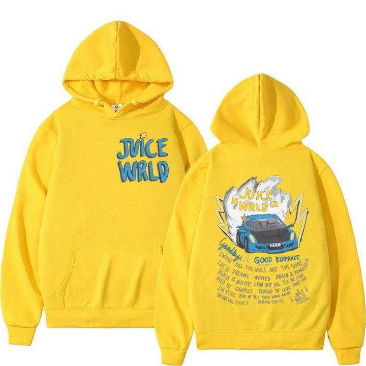 Kvinders hoodie med kreativ grafisk design og komfortabel pasform Skovae