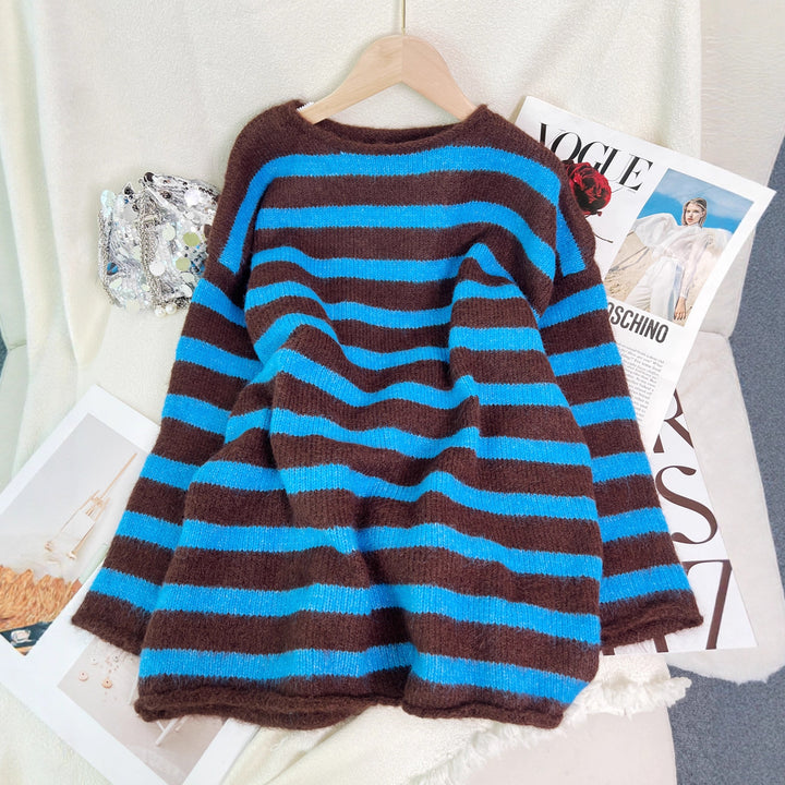 Kvinders stilfulde stripe sweater Stilla