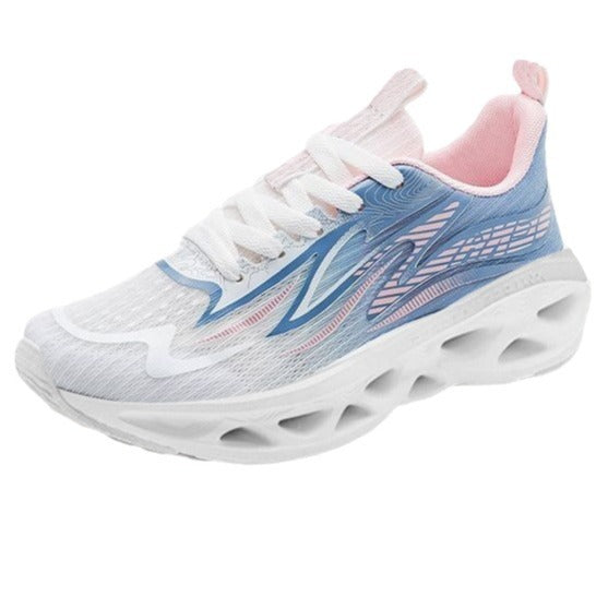 Dame Højudviklede Sport Sneakers med åndbart mesh-overmateriale og fleksibelt hælområde Stilla