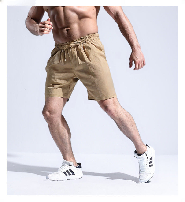 Herre Kvalitets Sport-Shorts med elastisk talje og praktiske lommer Stilla