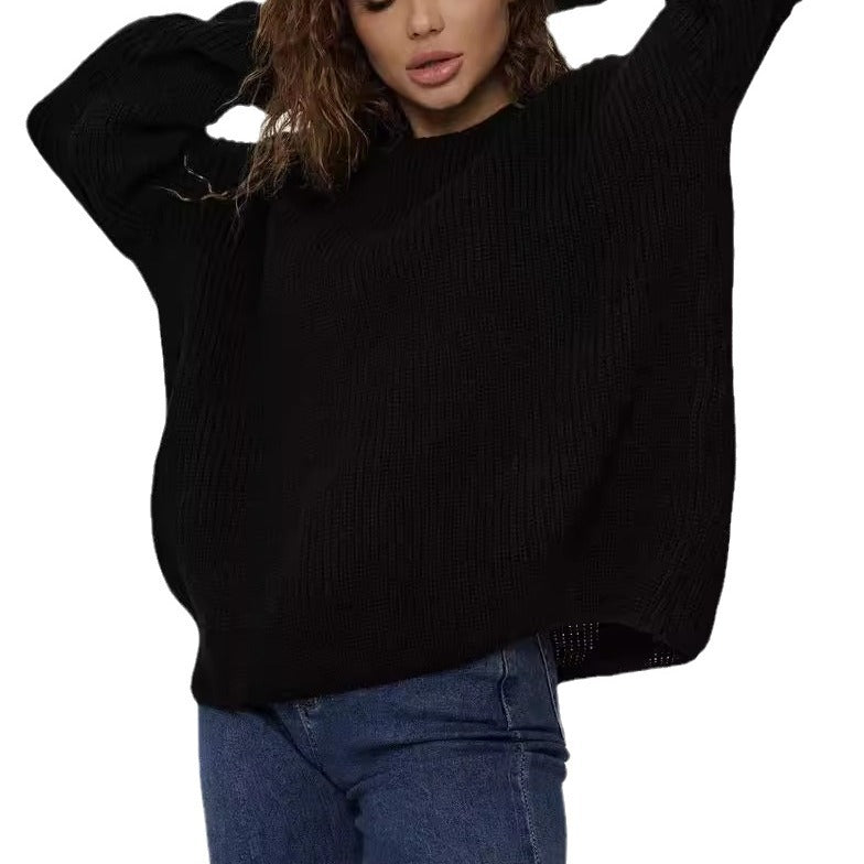 Dame Grovstrik Pullover Stilla