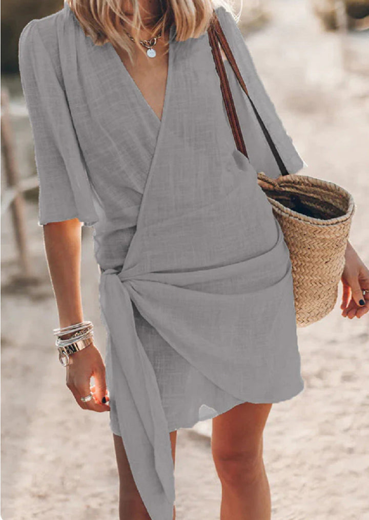 Dame Wrap kjole Stilla
