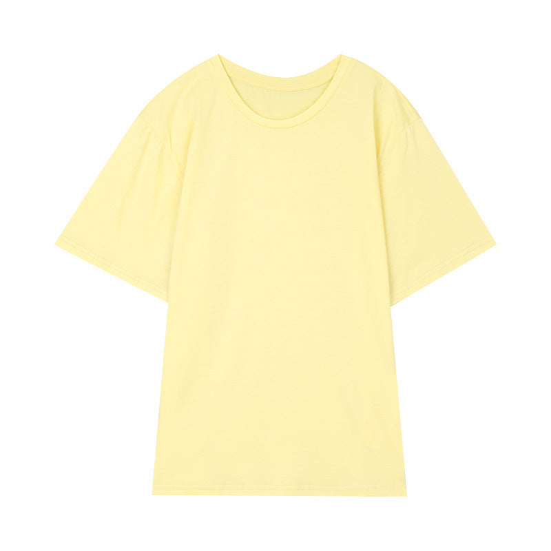 Dame afslappet T-shirt med overdimensioneret snit og blødt bomuldsmateriale Stilla