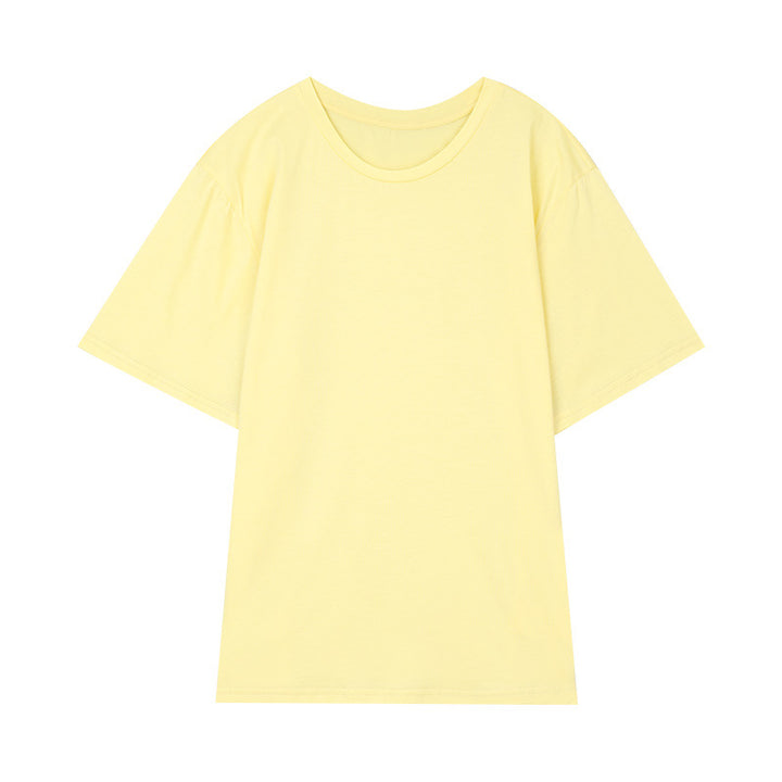 Dame afslappet T-shirt med overdimensioneret snit og blødt bomuldsmateriale Stilla
