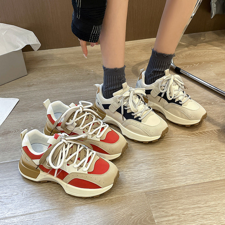Dame Sporty Sneakers med fleksibelt sålprofil og åndbar mesh-overflade Stilla