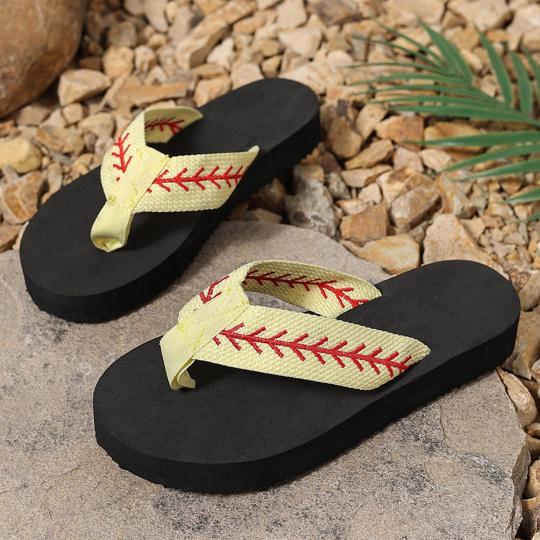 Dame Zehentrenner-sandaler med åndbart remdesign og skridsikker sål Stilla