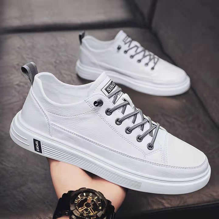 Femme Premium Læder Fritids Sneakers Stilla