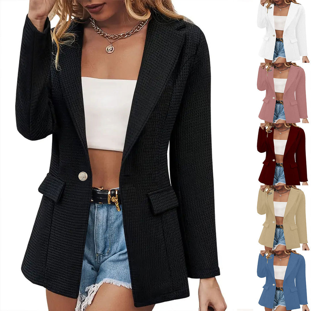 Dame Klassiker Elegant Blazer Stilla