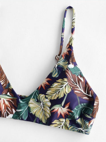 Damer Triangle Bralette Bikini Sæt Stilla 1750839566