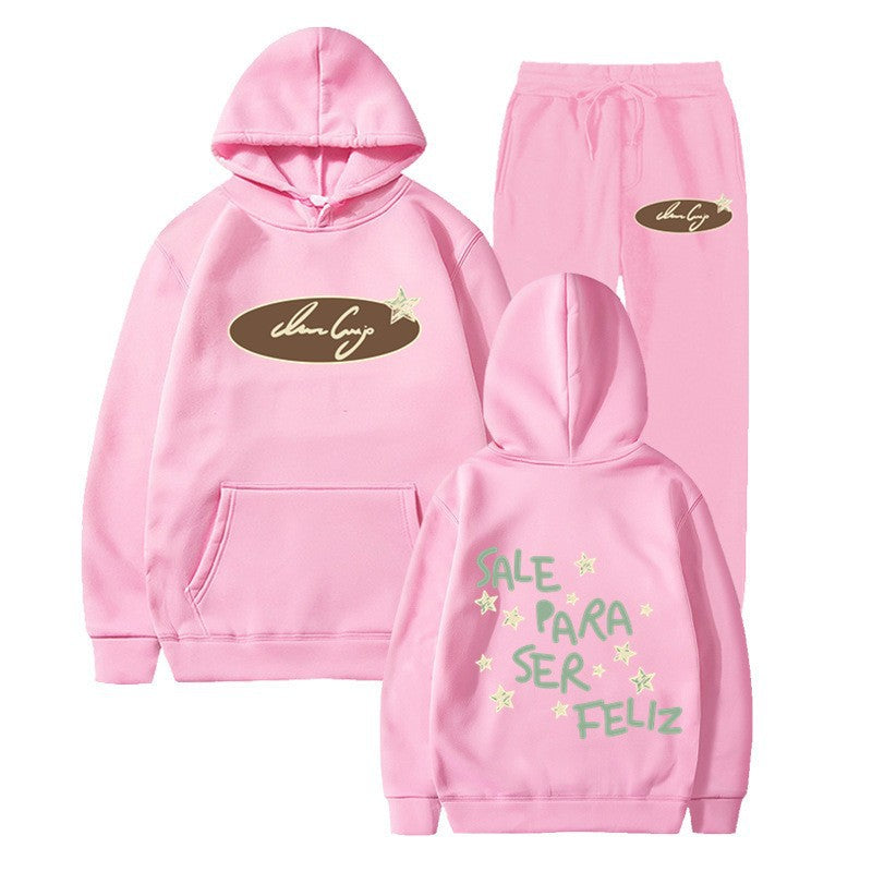 Kvinders hoodie sweatshirt med inspirerende tekst og afslappet pasform Skovae