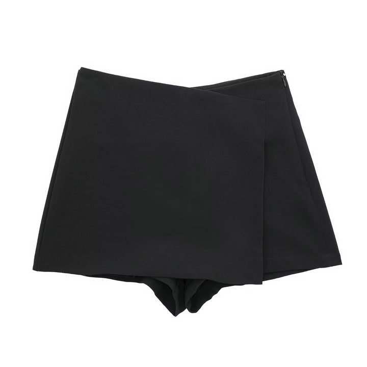 Dame sportlige shorts med elegant lagdesign Skovae