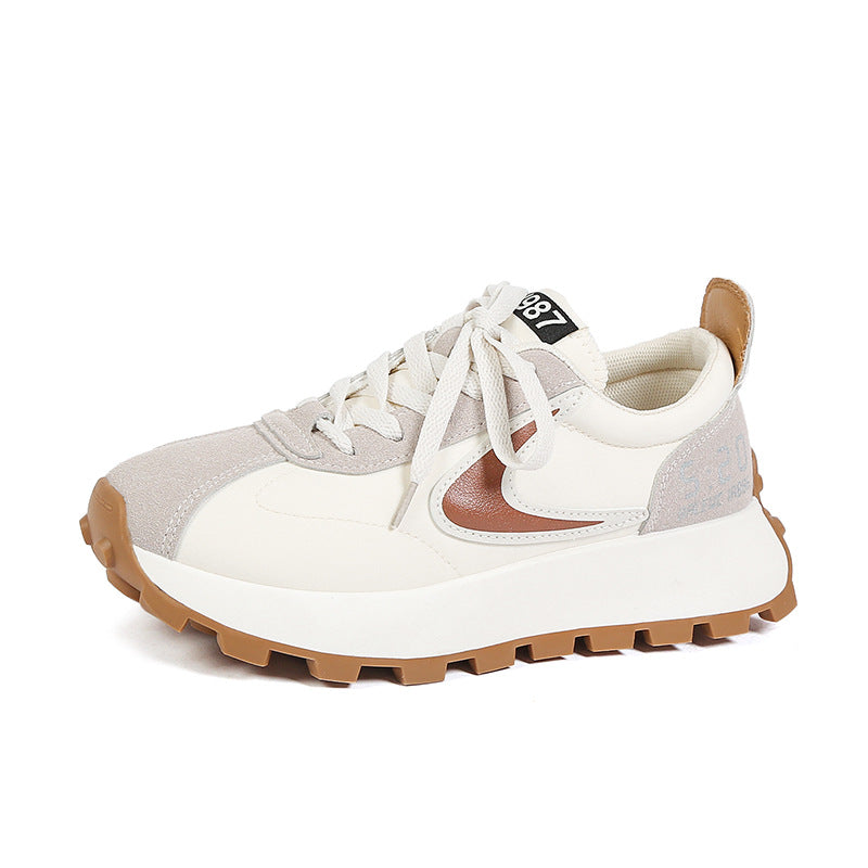 Dame Sporty Sneakers med innovativ støddæmpningsteknologi og robust såleprofil Stilla