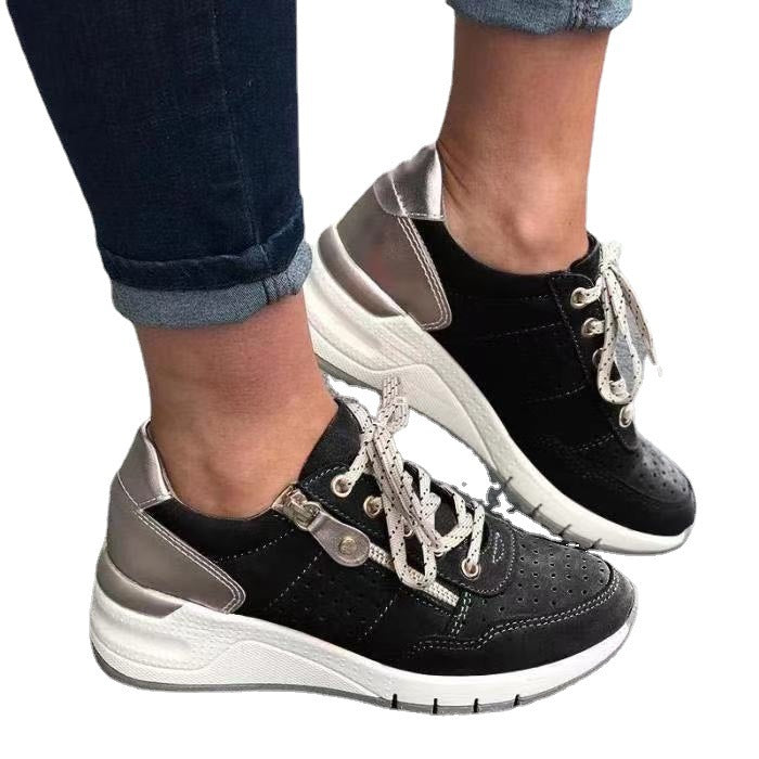 Dame Sneakers med åndbart netværk og komfortabel sål Stilla