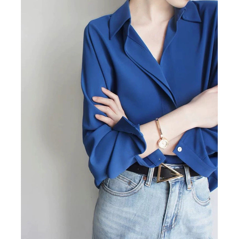 Dame elegant bluse med moderne snit og høj kvalitet detaljer Stilla