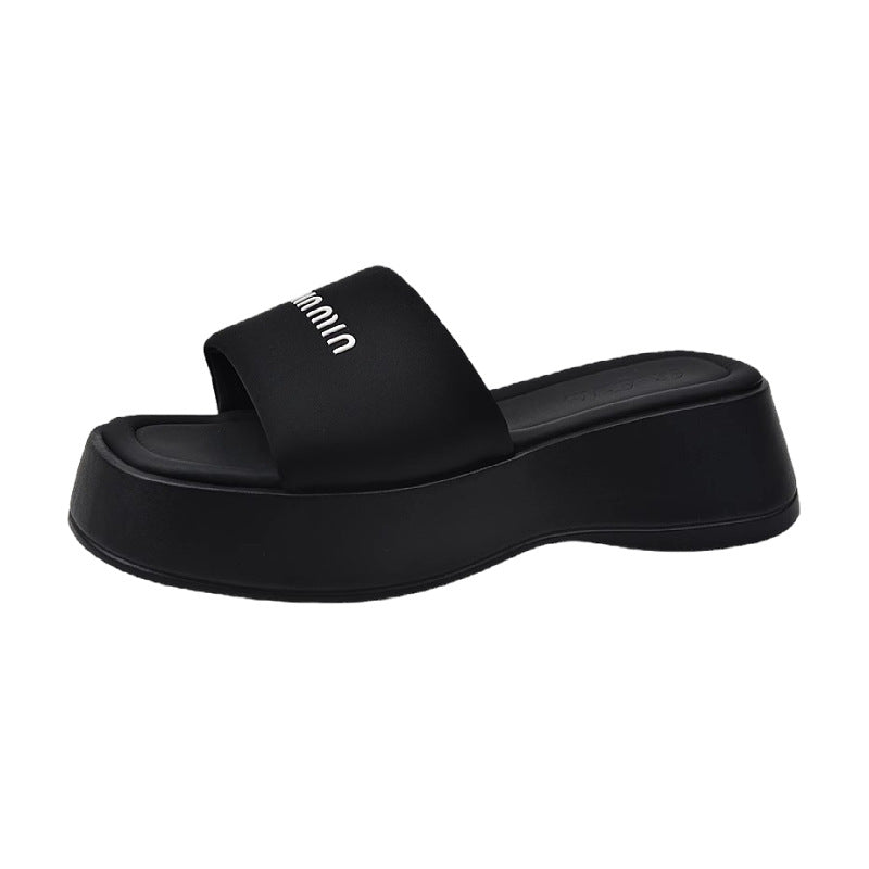Dame platform-sandaler med moderigtigt remdesign og luksuriøst indvendigt foer Stilla