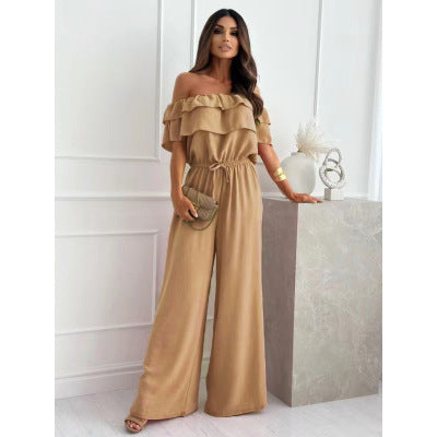 Dame Off-Shoulder Bred Ben Jumpsuit Stilla