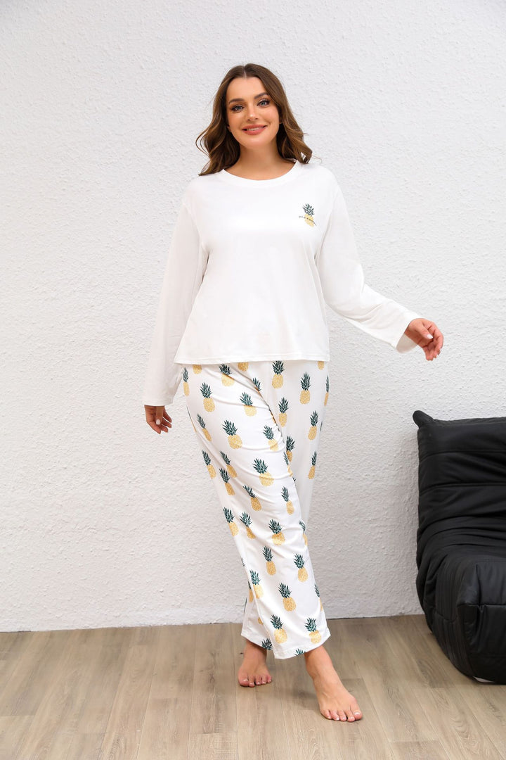 Damer  Bekvemme og stilfulde pyjamas sæt Stilla