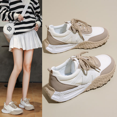 Dame Sporty Sneakers med skridsikker ydersål og åndbar mesh-konstruktion Stilla
