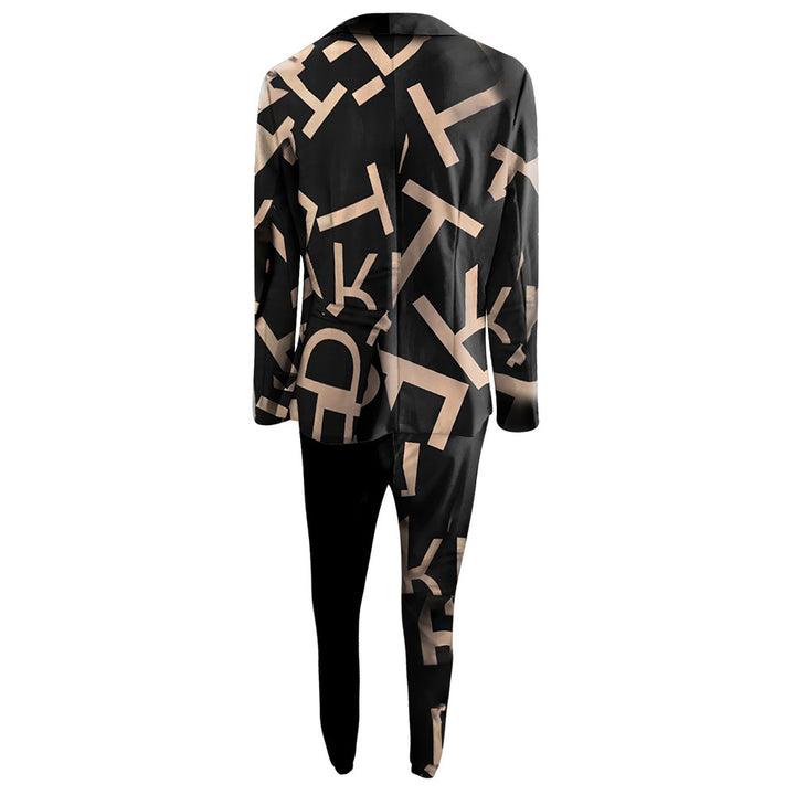 Dame Elegant og trendy blazerset med afslappede bukser Stilla
