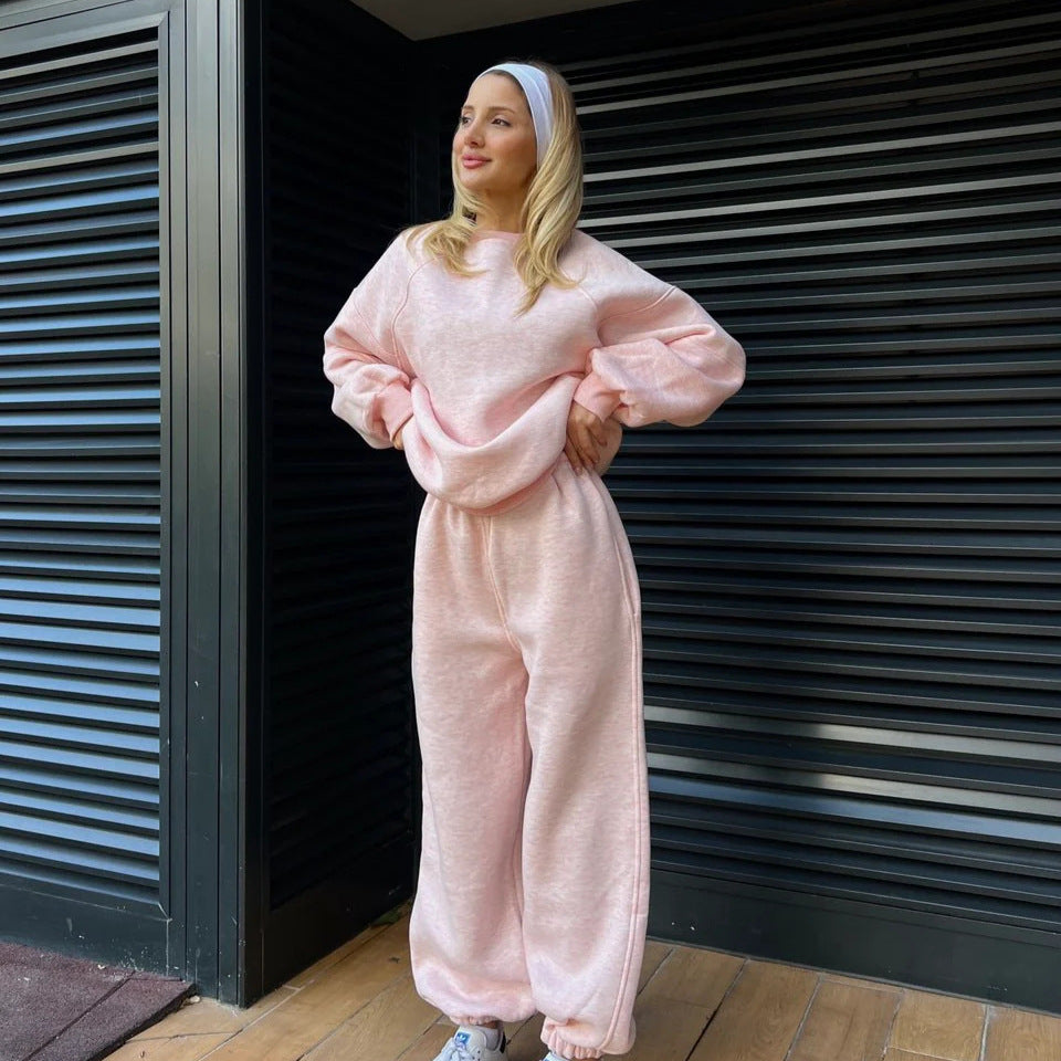 Dame afslappet sweatshirtsæt og løse bukser Stilla