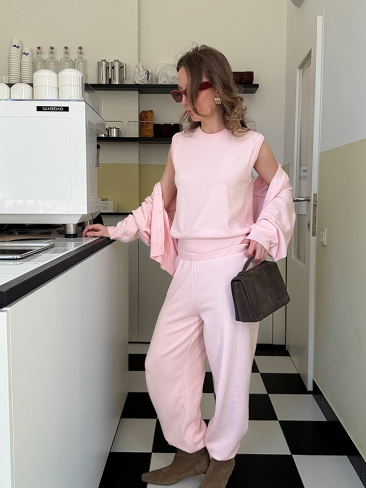 Dame afslappet sweater og joggingbukser Stilla
