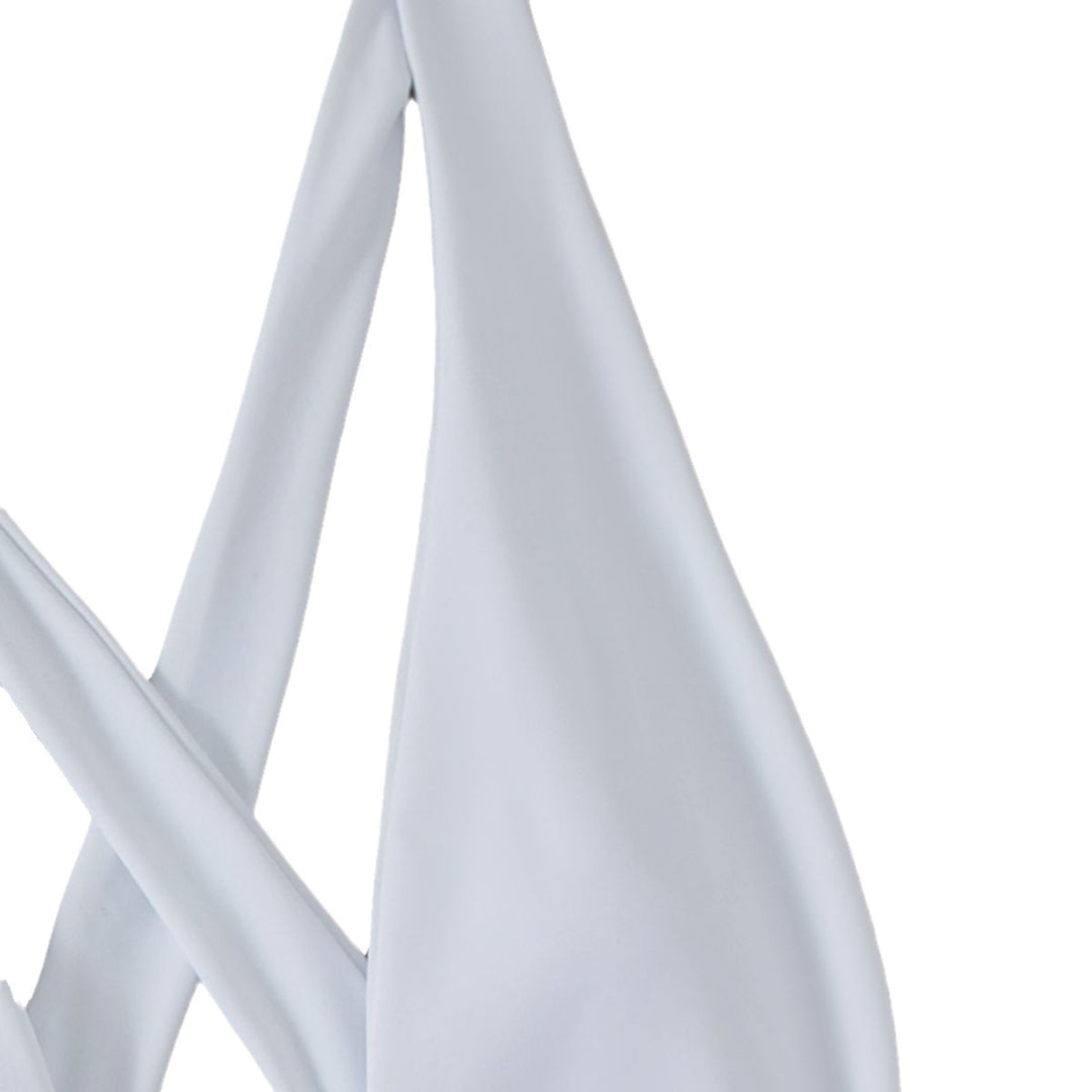 Dame sporty one-piece swimsuit with cross-back and tie belt Skovae