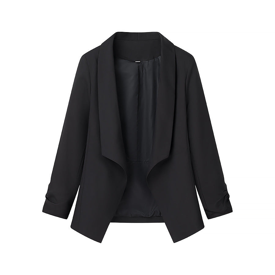 Dame Elegant Jakke med Casual Snit og Chic Krave Stilla
