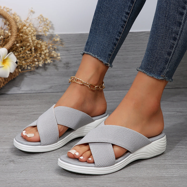 Dame stilfulde wellness-sandaler med polstret sål Stilla