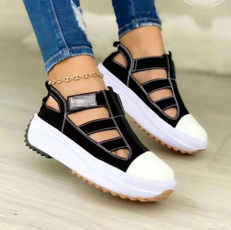 Dame trendy Slip-On Sneakers med åndbar overfladestruktur og skridsikker sål Stilla