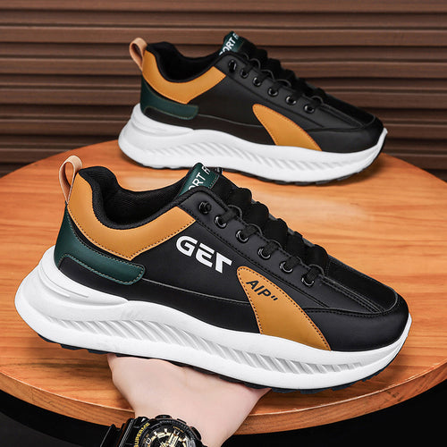 Herrer Sporty Sneakers med åndbart mesh-overflade og polstret sål Stilla